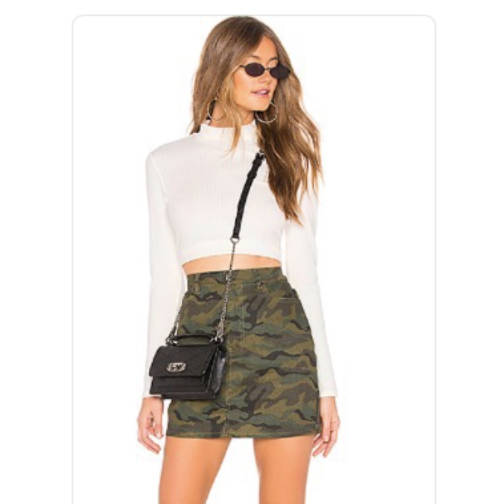 Camo Mini Skirt